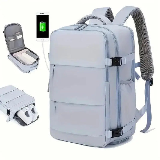 Bag Large Capacity Journey Multifunction Backpack With Shoe Storage Multilayer Dry And Wet Separation Waterproof